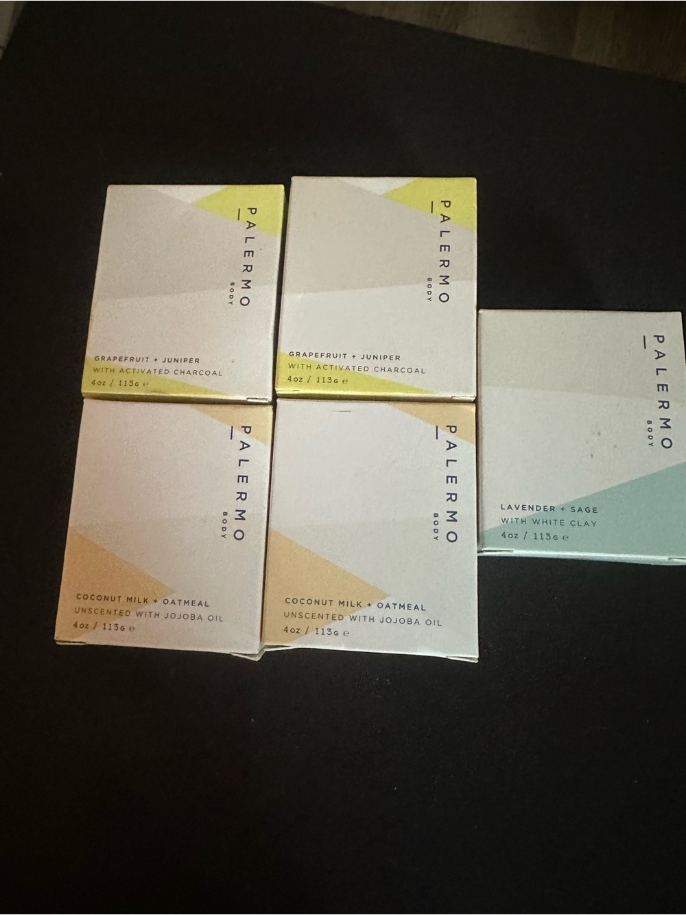 Palermo Body Natural Soap Bar - Assorted Scents (White, Yellow, Peach, Mint)